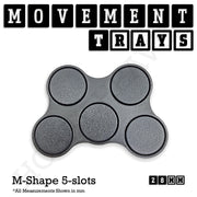 28mm Movement Trays for Tabletop Games | Wargaming | Full Range - Only-Games