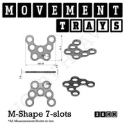 28mm Movement Trays for Tabletop Games | Wargaming | Full Range - Only-Games