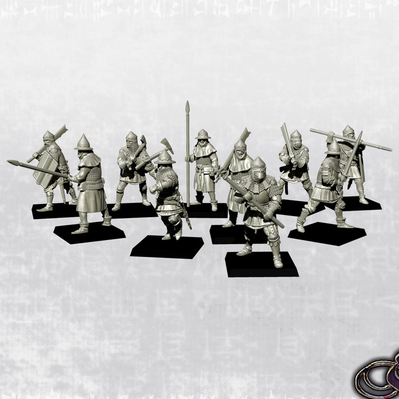 Lithuanian Warband 34mm - Only-Games