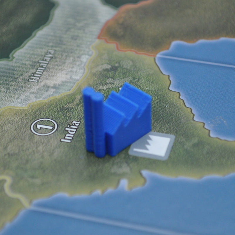42pc 3D Printed Axis and Allies Global 1940 Factory Upgrades