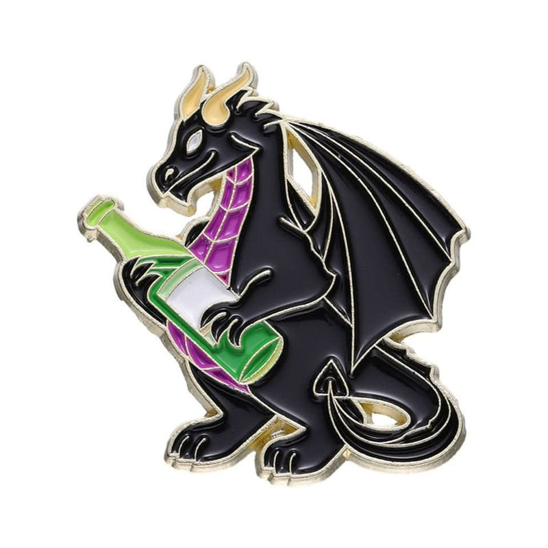 Merlot Monster Pin Badge - Only-Games
