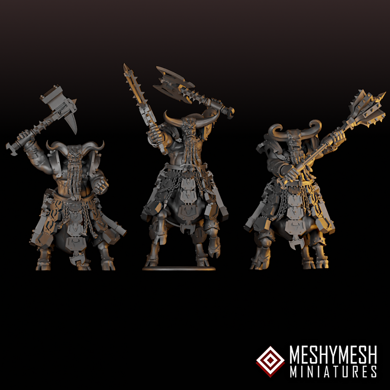 Edit creation Evil Dwarf Forge Centaur Core Kit 28mm