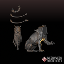 Evil Dwarf Lamassu & Fellsmith 28mm