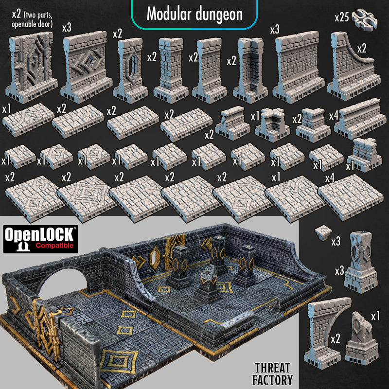 Modular dungeon [OpenLOCK]