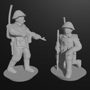 10 & 15mm East German Radio Operators (1980s) (8 models) - Only-Games