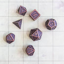 Full Bronze Metal Dice Set