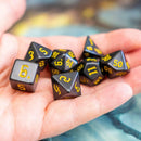 Yellow Witch Dice Set