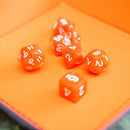 Red Pearl Dice Set