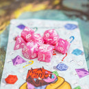 Pink Mist Dice Set