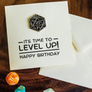 Birthday Card Level Up