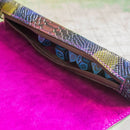 PU Leather Scroll Dice Tray/Bag