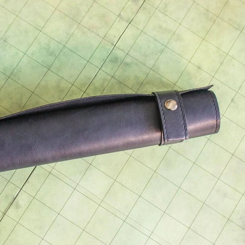 PU Leather Scroll Dice Tray/Bag