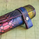 PU Leather Scroll Dice Tray/Bag