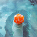 Orange Mist Dice Set