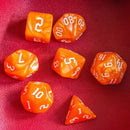 Orange Mist Dice Set