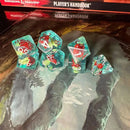 Mushroom Aqua Blue dice