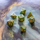 Ogre Green Pearl Dice Set