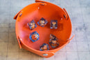 Orange Mushroom Dice Set