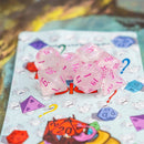 Pink Fog Dice Set
