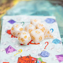 Pearl White Dice Set
