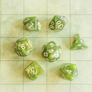 Jade Shimmer Dice Set