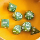 Jade Shimmer Dice Set