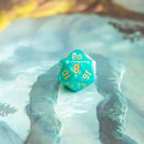 Turquoise Mist Dice Set