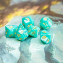 Turquoise Mist Dice Set