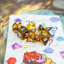 Yellow Smoke Dice Set