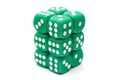 12X16mm Dice Block | Opaque Green - Only-Games