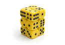 12x16mm Dice Block | Opaque Yellow - Only-Games