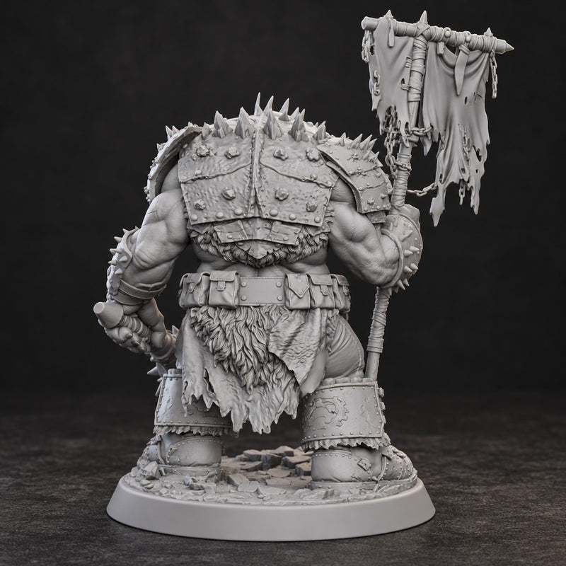 Mighty Gorgruk GrimSpoil Iron Grin Mob King 45mm