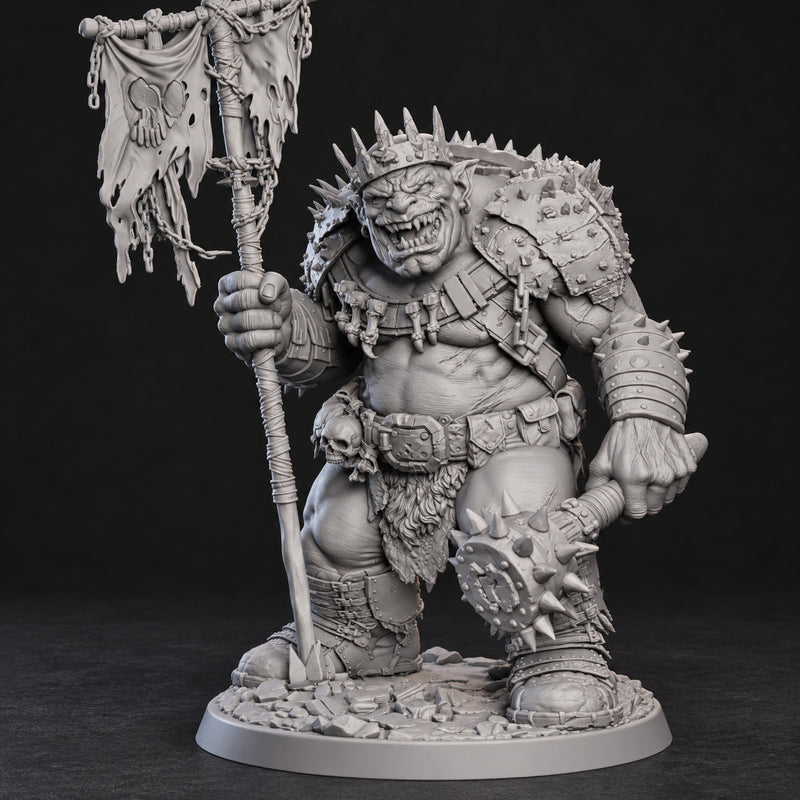 Mighty Gorgruk GrimSpoil Iron Grin Mob King 45mm