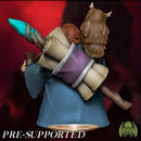 Razak Onyxtoe [PRE-COLORED] Dwarf Wizard - Only-Games