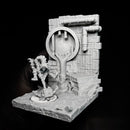 Smelter's Pit [PLUG IN] Lava Forge Diorama Scenery Stand Display - Only-Games