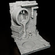 Smelter's Pit [PLUG IN] Lava Forge Diorama Scenery Stand Display - Only-Games