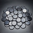 40mm Wide Lip Round Plastic Bases - Only-Games