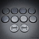 40mm Wide Lip Round Plastic Bases - Only-Games