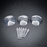 32mm Round Flying Clear Plastic Base - Only-Games