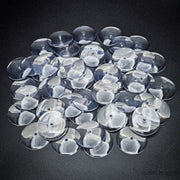 32mm Round Flying Clear Plastic Base - Only-Games