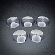 32mm Round Flying Clear Plastic Base - Only-Games