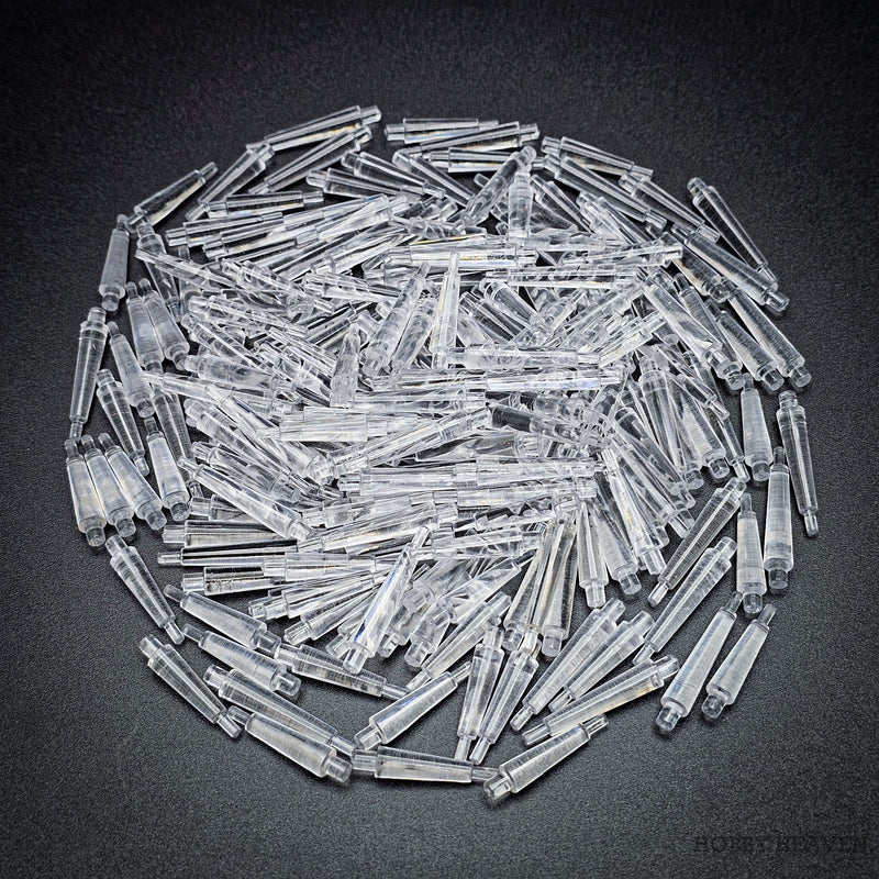 32mm Round Flying Clear Plastic Base - Only-Games