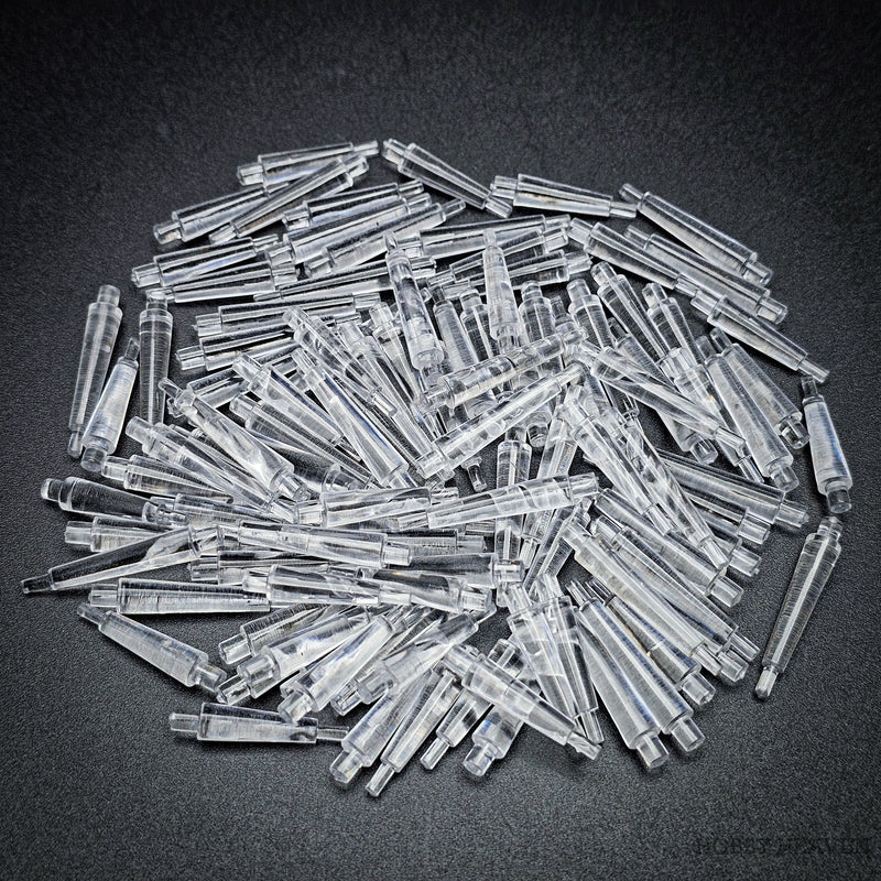 32mm Round Flying Clear Plastic Base - Only-Games
