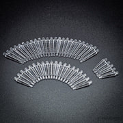 32mm Round Flying Clear Plastic Base - Only-Games