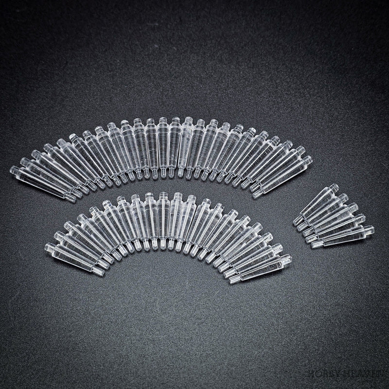 32mm Round Flying Clear Plastic Base - Only-Games