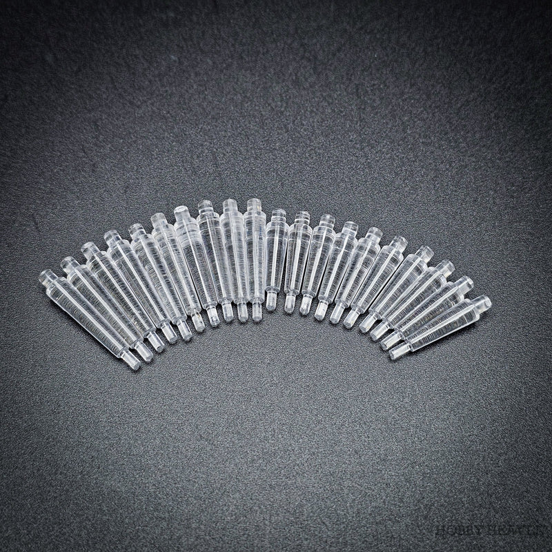 32mm Round Flying Clear Plastic Base - Only-Games