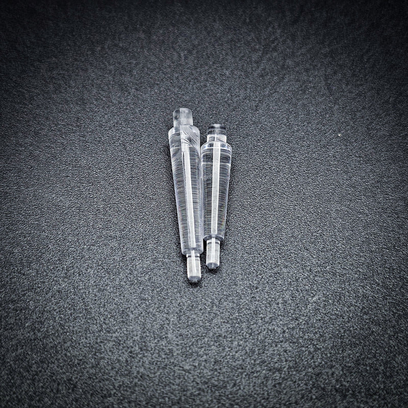 32mm Round Flying Clear Plastic Base - Only-Games