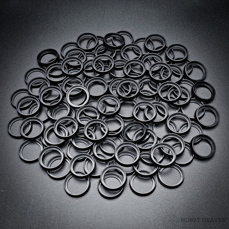 25mm to 28mm Round Base Converters ABS Plastic - Only-Games
