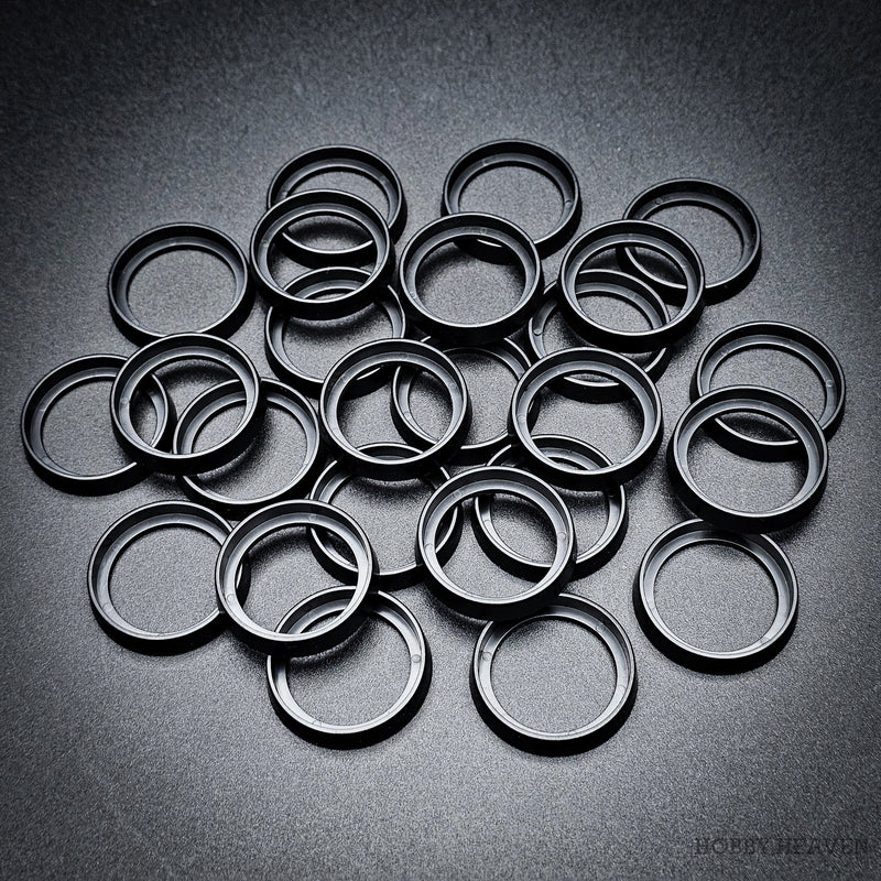 25mm to 28mm Round Base Converters ABS Plastic - Only-Games