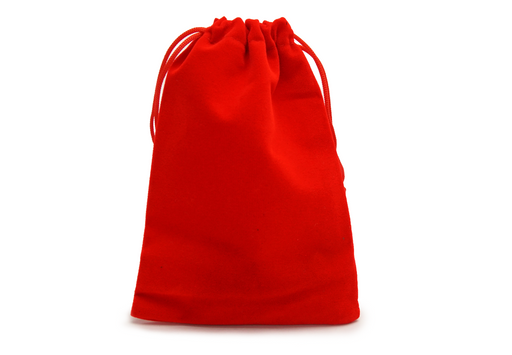 Plain Dice Bag - Red - Only-Games